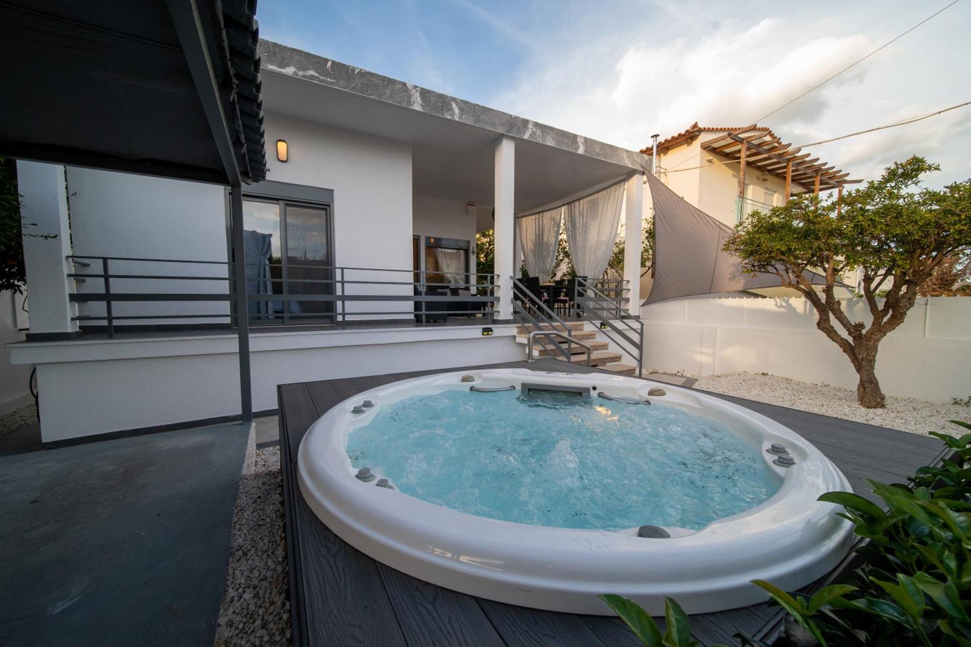 Seaside House In Nea Makri Villa Luaran gambar
