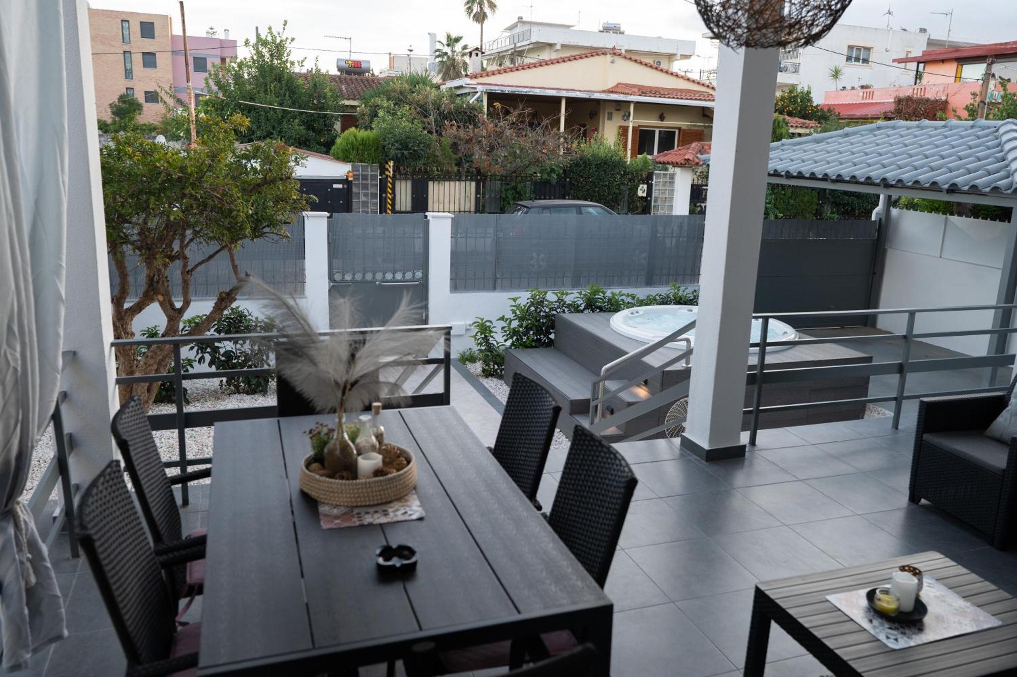 Seaside House In Nea Makri Villa Luaran gambar