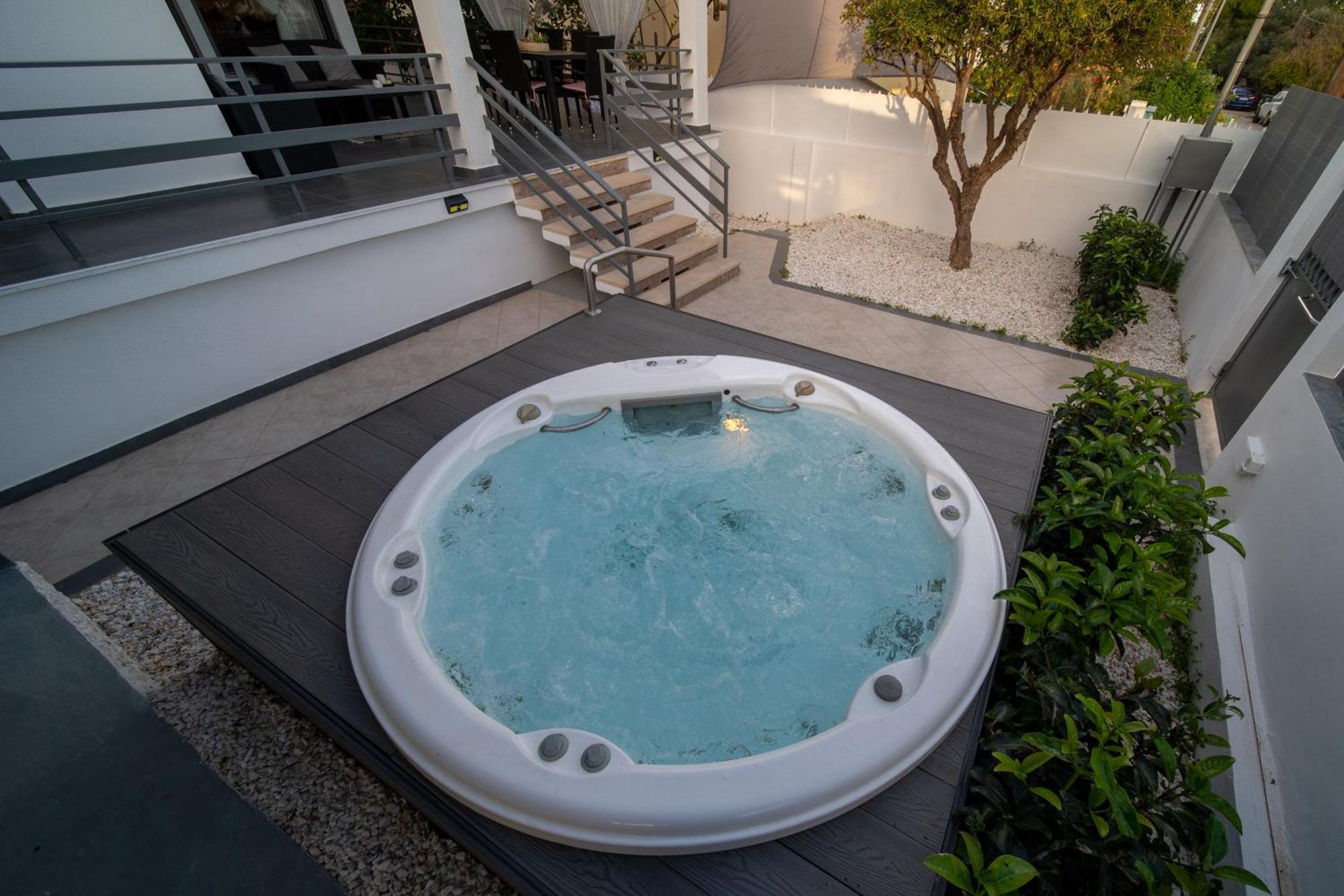 Seaside House In Nea Makri Villa Luaran gambar