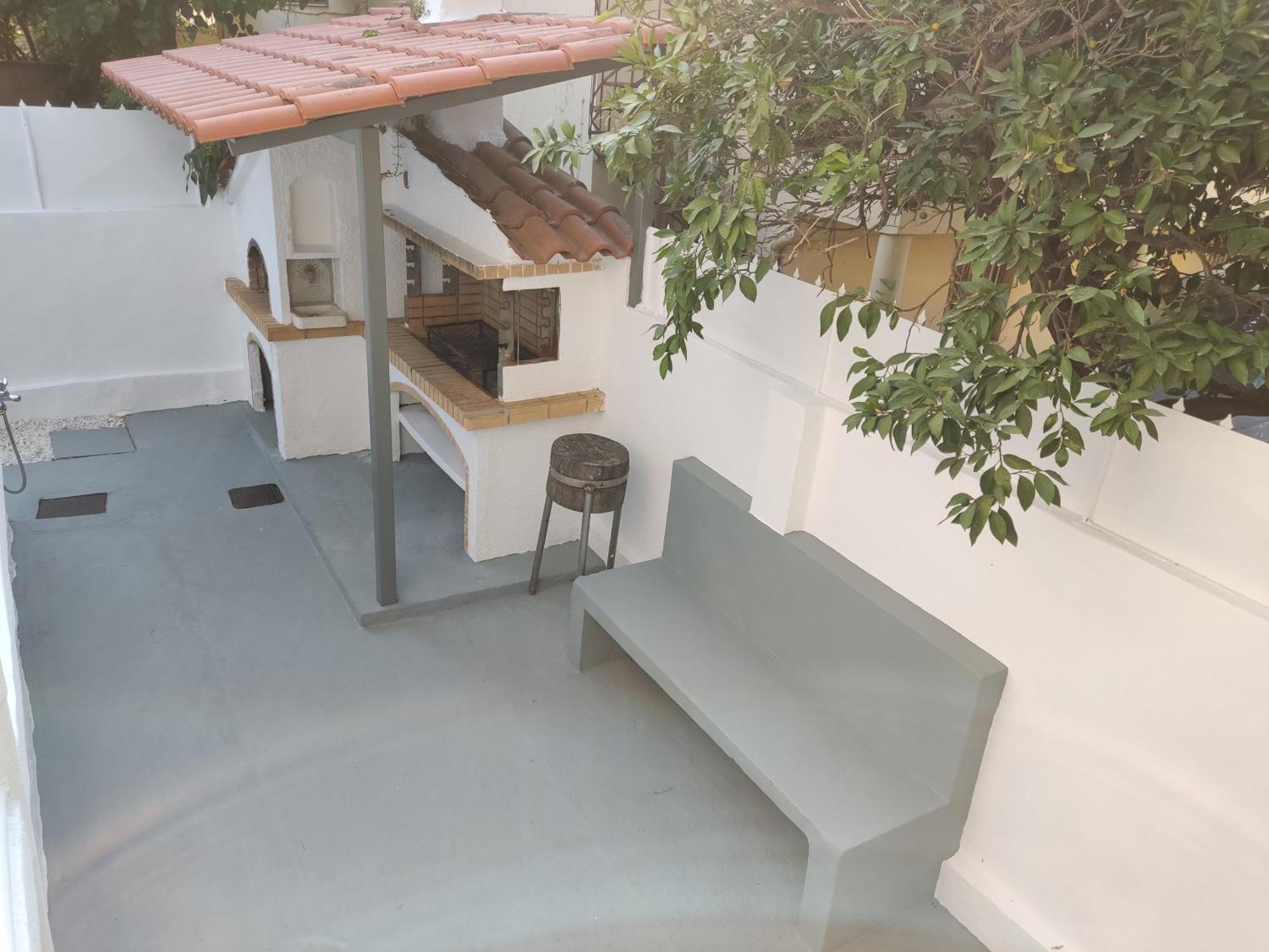 Seaside House In Nea Makri Villa Luaran gambar