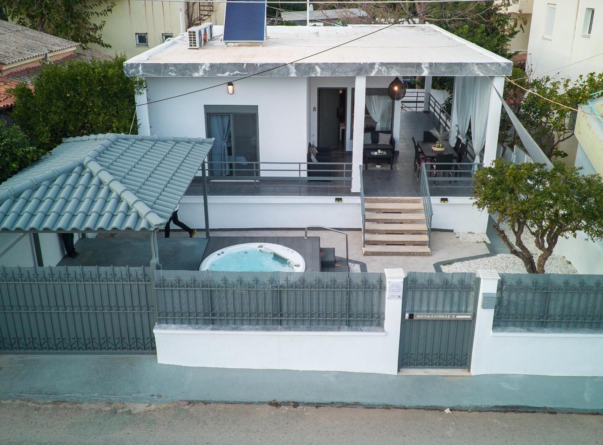 Seaside House In Nea Makri Villa Luaran gambar